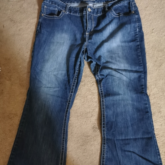 Maurice's flare jeans.